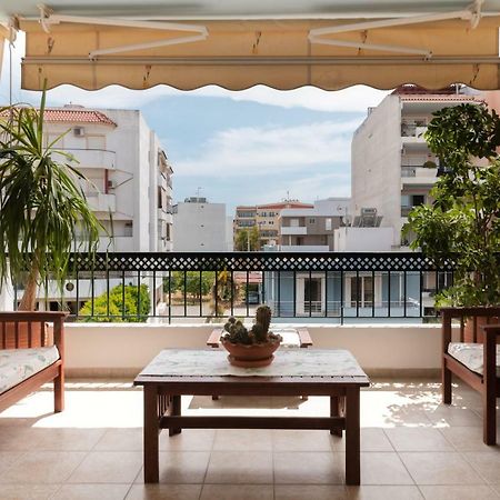 Penthouse 5 Min From Airport And Sea Appartamento Markópoulon Esterno foto