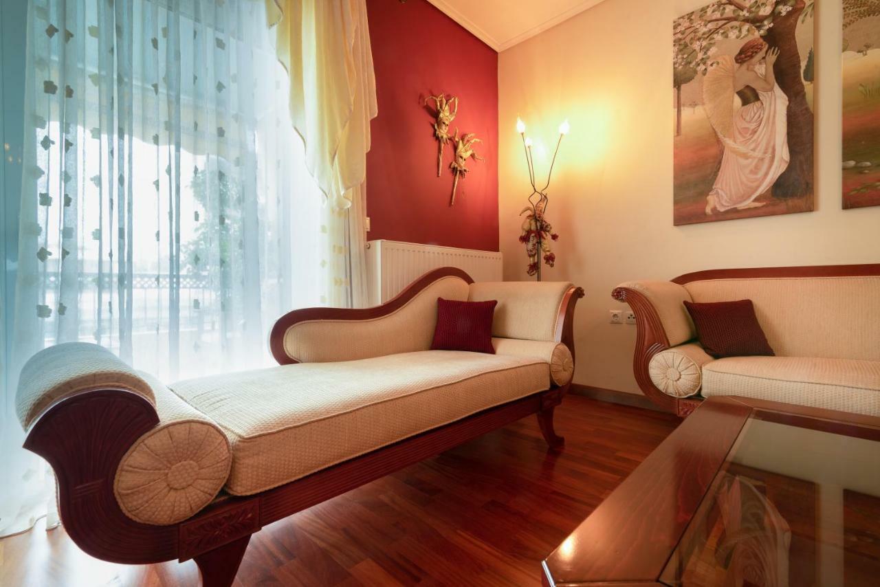 Penthouse 5 Min From Airport And Sea Appartamento Markópoulon Esterno foto