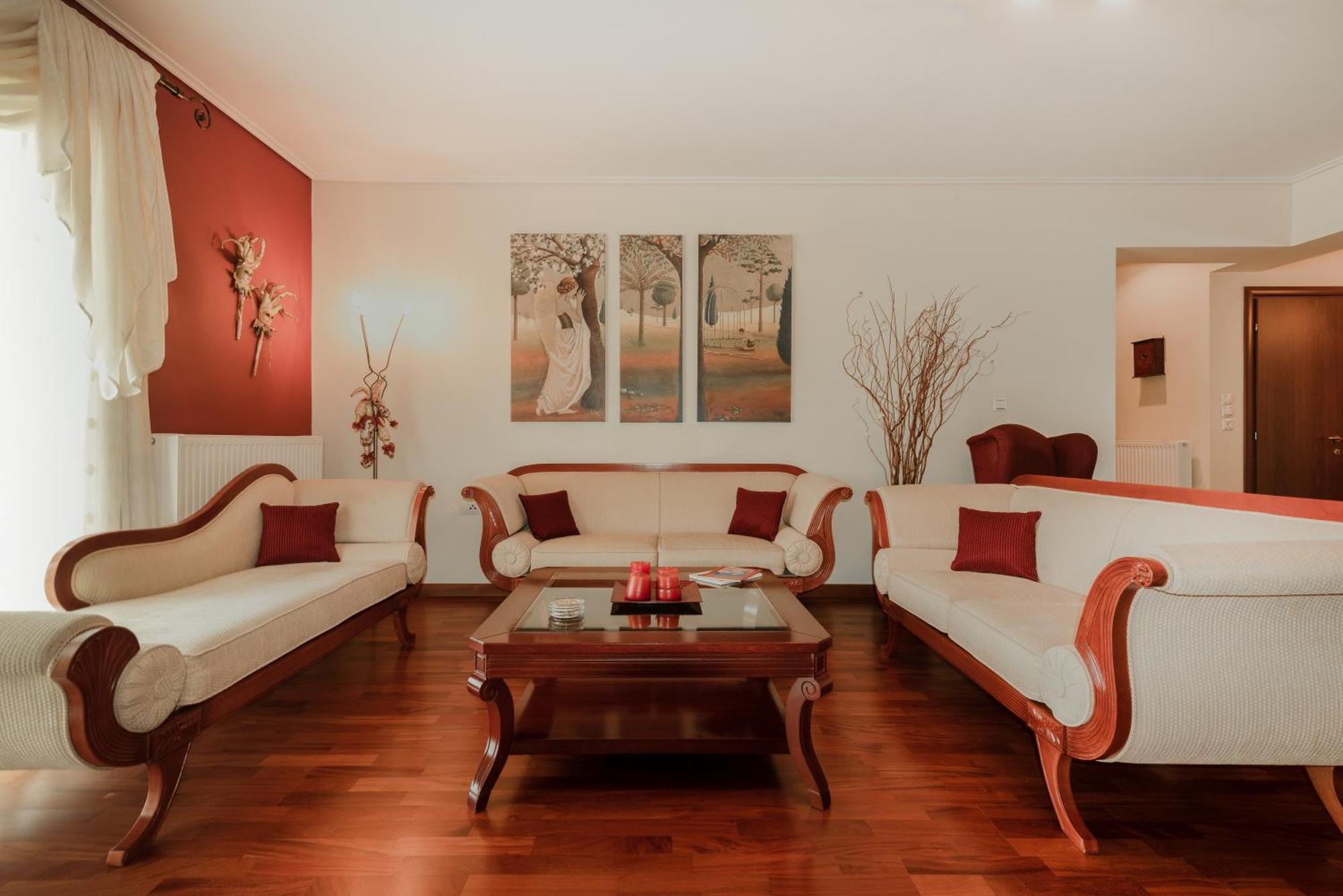 Penthouse 5 Min From Airport And Sea Appartamento Markópoulon Esterno foto