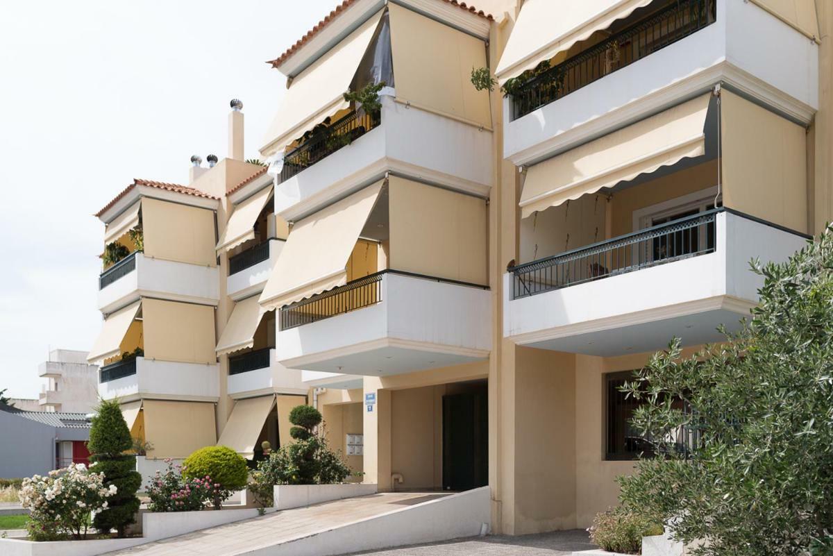 Penthouse 5 Min From Airport And Sea Appartamento Markópoulon Esterno foto
